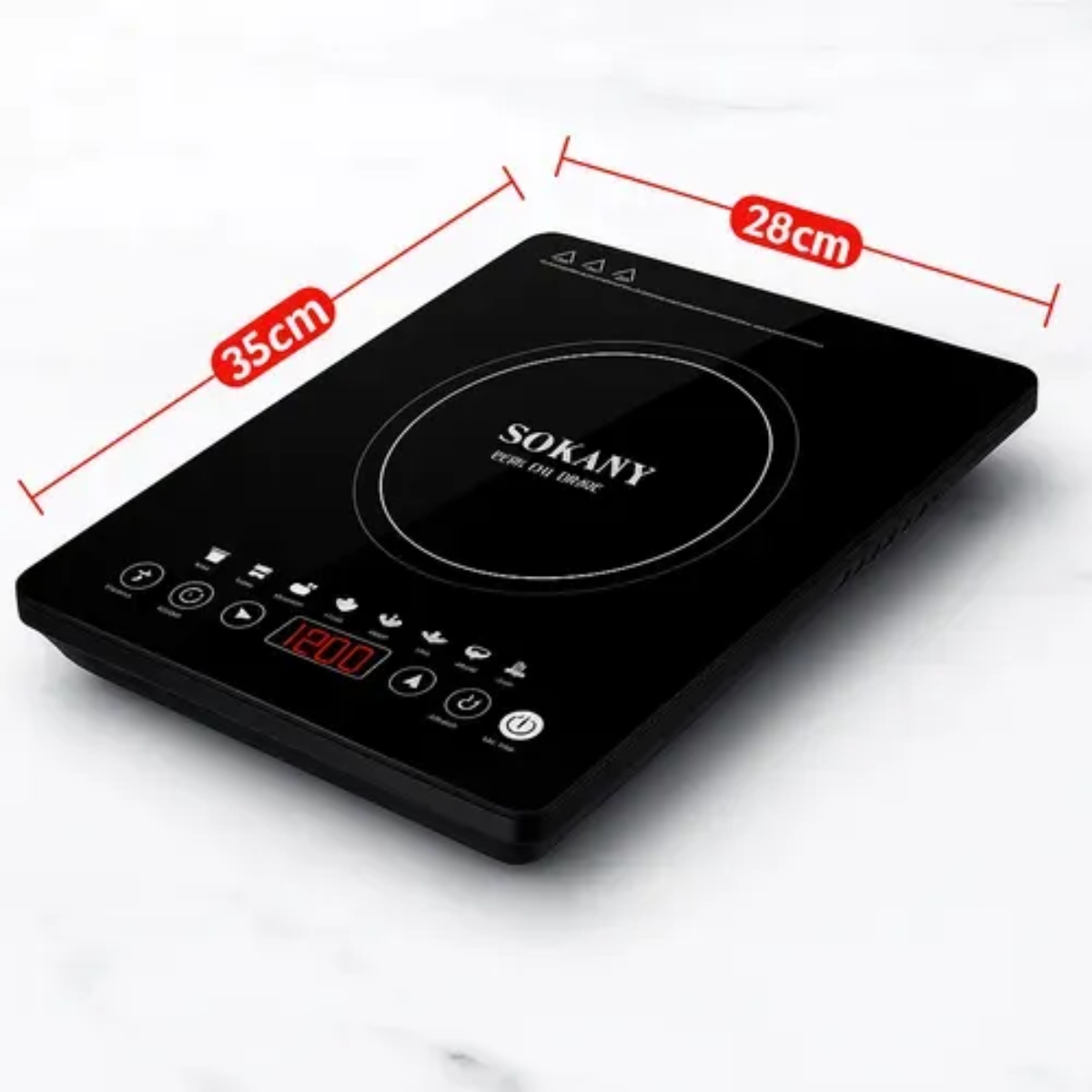 Miniatura 2 de Estufa Inducción Sokany 07076